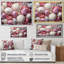 «Pink White Shells Seashore Collage II», reproduction sur toile-111540432-111540442