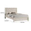 Tête de lit Velz W Chevron, finition bois-115686194-115686192