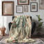 Radiant Floral Symphony - couverture sherpa de qualité supérieure 1 pièce - reproduction d'art luxueuse-97349956