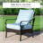 7-person Outdoor Conversation Set With Loveseat-106872556
