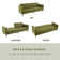 Hansfried 83.8'' Upholstered Convertible futon Sofa bed