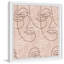 Hidden Faces - Single Picture Frame Print-378693049