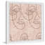 Hidden Faces - Single Picture Frame Print-378693051