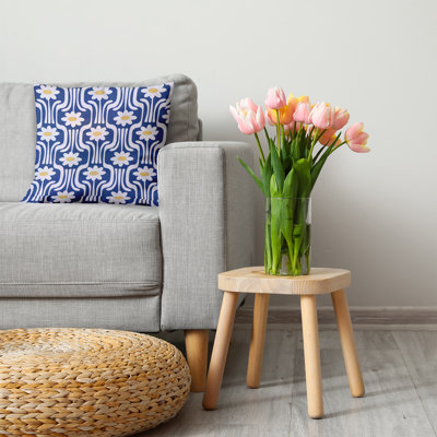 Coussin floral réversible Flower Power