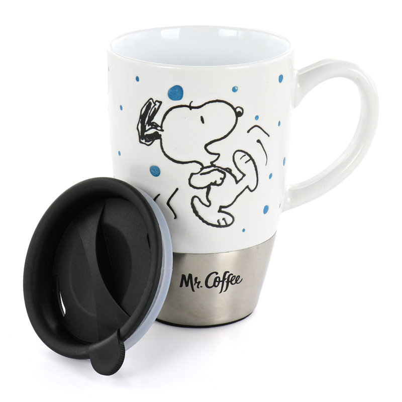 Mr. Coffee 15Oz. Ceramic Travel Mug