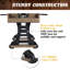Barrington Billiards 58” Coventry Foosball Table, Metal Legs with Tabletop Soccer Balls