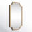 Toretto Metal Scalloped Wall Mirror-1841163059