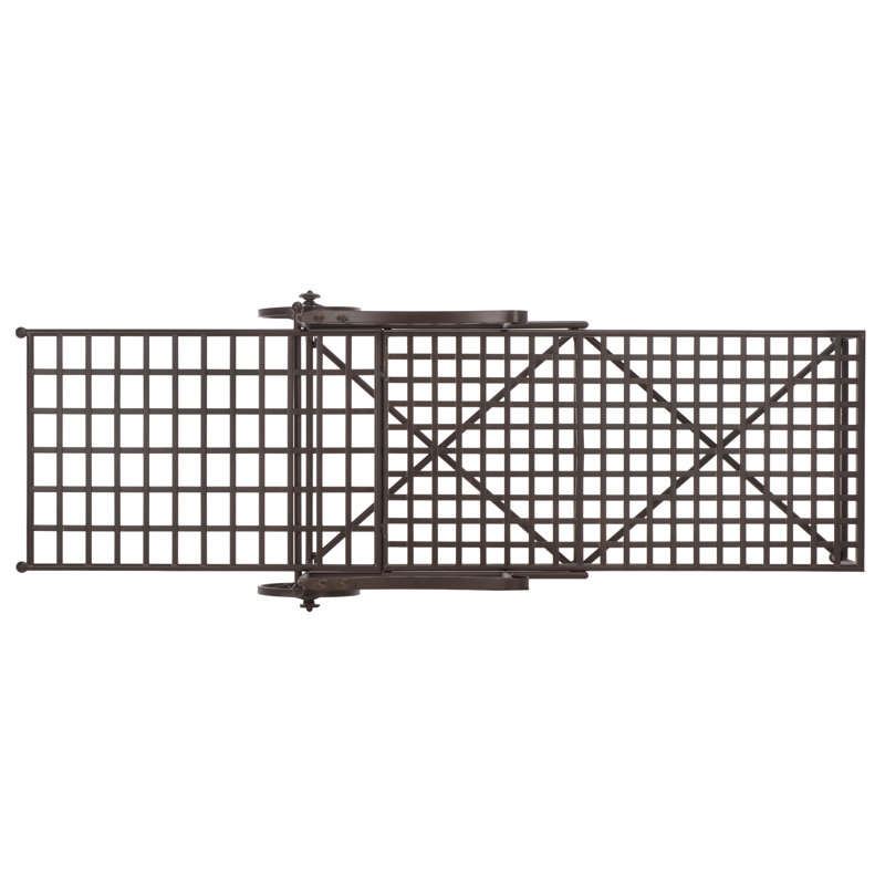 Caledonia Chaise Lounge, Rustic Brown