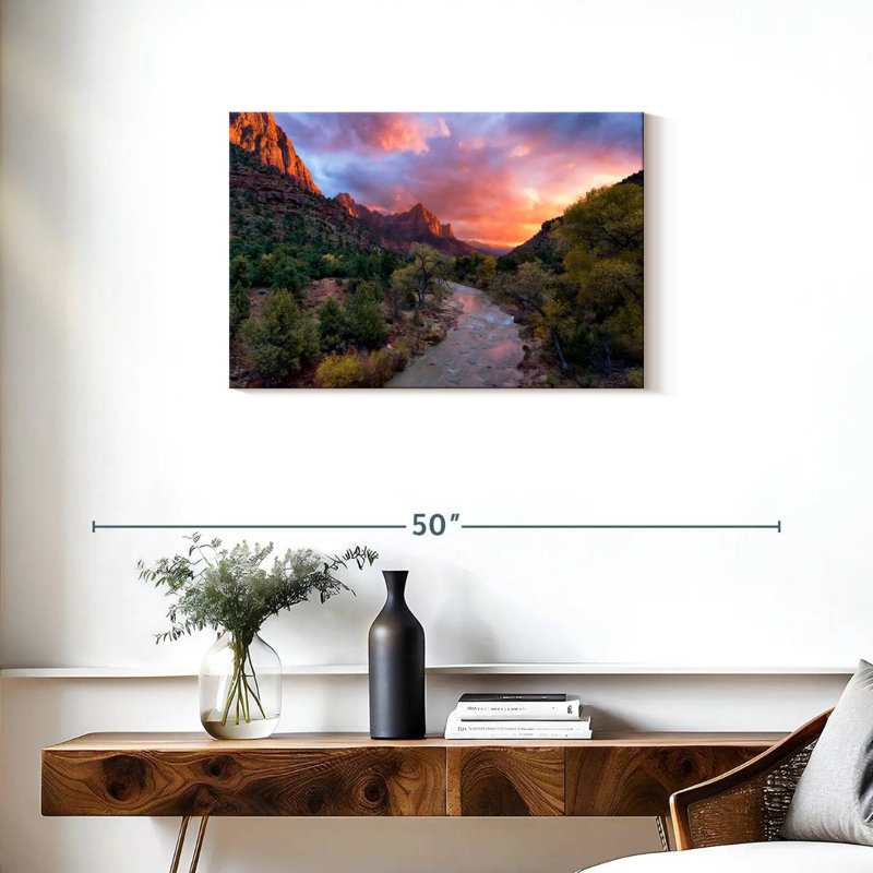 Alvord Watchman Canyon Valley, H 20 po x l 30 po