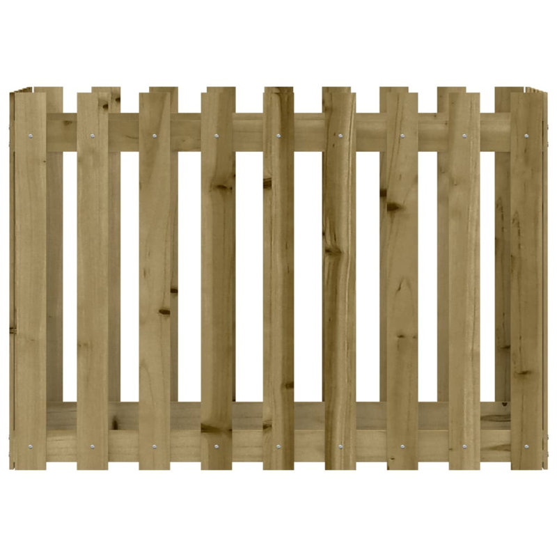 Washtenaw Outdoor Raised Garden Bed, 27.6" H x 39.4" W x 19.7" D, Green