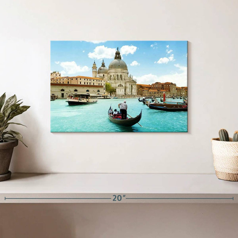 Bateaux Ravi Grand Canal, H 8 po x l 12 po
