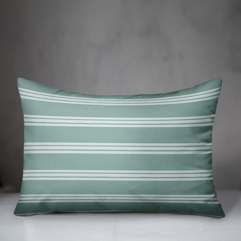 Coussin Stripes, Bleu