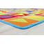 Tapis rouge/jaune Romig