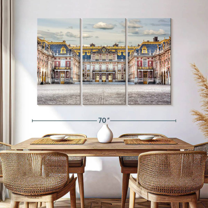 Lilie Palace Of Versailles, 36" H x 57" W