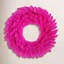 36" Hot Pink Artificial UnLit Wreath with 288 Realistic PVC Tips.-1861269049-1861269044