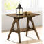 Table de bout en bois avec tablette - Transformez votre décor Home Mid-Century