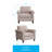 30.7" Upholstered Armchair, Linen Single Seat Sofa with Wooden Frame, Modern Small Space Furniture, Beige-342418324