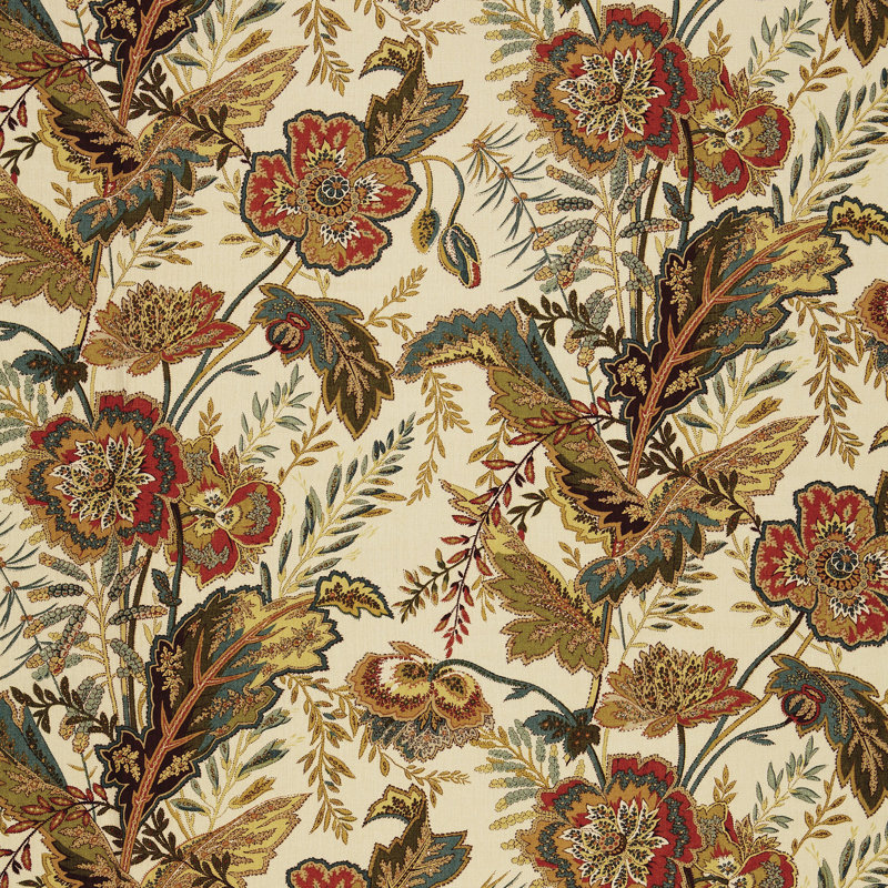Sandoway Vine Fabric, Delft