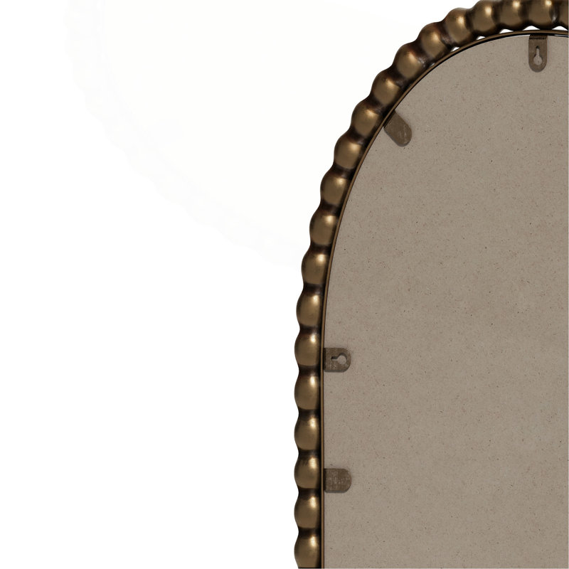 Miroir rétro Iron Art, Doré