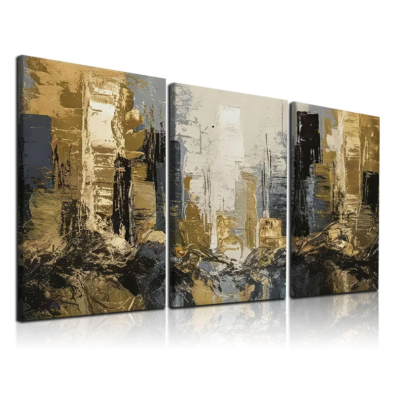 3 Piece Wrapped Canvas Print