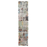 Wool Abstract Area Rug