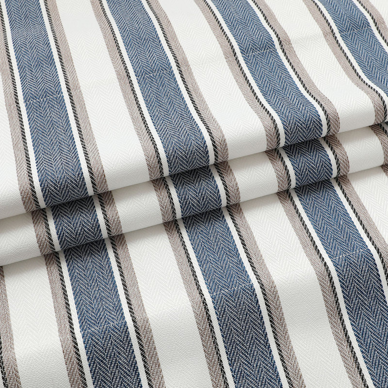 Rideau occultant 100% polyester, Bleu, L 31 po x L 64 po