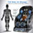 Upholstered Heated Massage Chair