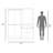 Kamelot Armoire With Hanging Rod White