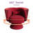 Upholstered Swivel Barrel Chair (Set Of 2)-1422412237