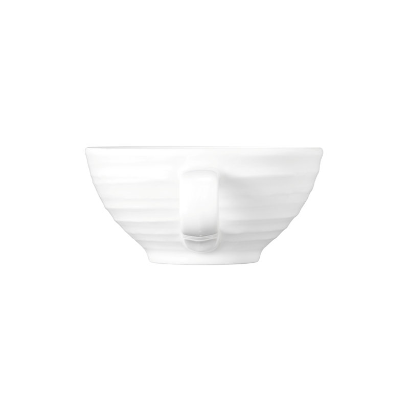 Porcelain Teacup, White