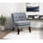 Upholstery Button Tufted Accent armless Chair-116199006