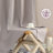 Grommet Room Darkening Linen Textured Curtain-607110990-607110978