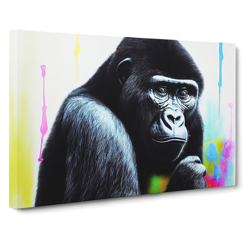 Gorilla Vol.2 - Wrapped Canvas, 50cm H x 76cm W x 3cm D