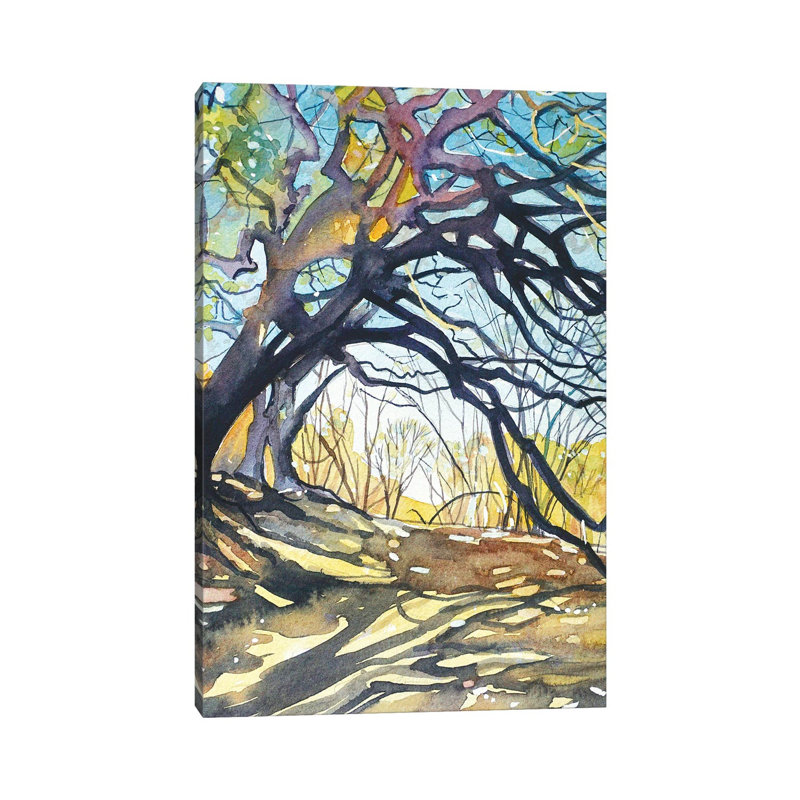 Oaks - Paramount Ranch 1 Piece Wrapped Canvas Painting, 30.48cm H x 20.32cm W x 1.91cm D