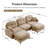 Modular Chenille  Sectional Sofa-117093356-129915678