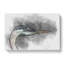 Heron Portrait In Abstract - Wrapped Canvas Print-55309959