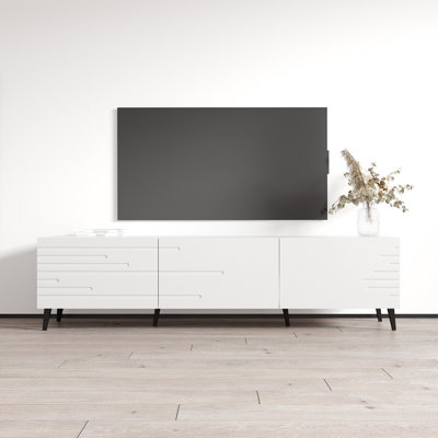 73.2" Modern TV Stand with Matte Finish