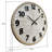 Luciana Woven Rattan Round Wall Clock