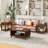 Charming Rectangular End Table With Sturdy Construction And Versatile Storage