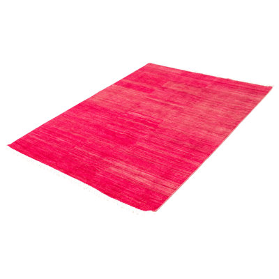 Tapis rose foncé Hamid Finest Gabbeh 6 pi 7 po x 9 pi 8 po
