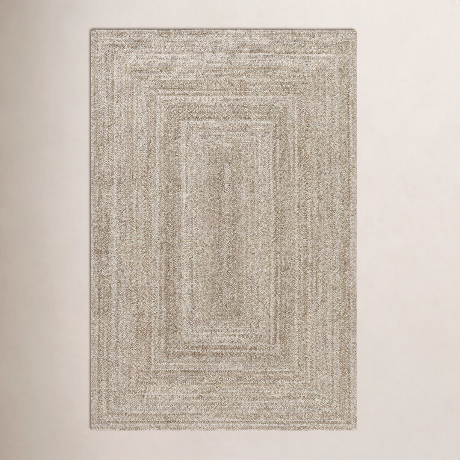 Flatweave Rug, Oval 6' x 9'
