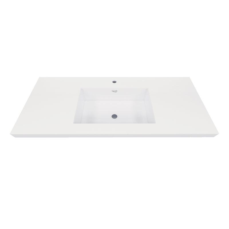 MEBO 19.7'' Reinforced Acrylic Bathroom Sink