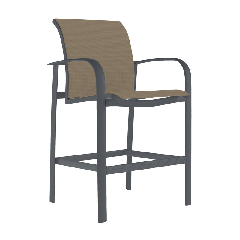 Tabouret de bar 28 po Laguna Beach, Graphite, Chimayo