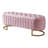 Lashekia Upholstered Storage Ottoman with Button-Tufted, Bench with Metal Legs-818886420