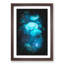 Blue Jellyfish - Picture Frame Graphic Art Print-56856509-56856514