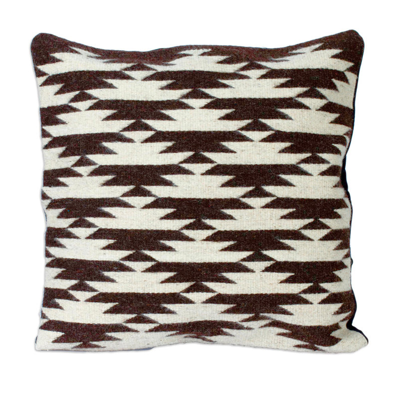 Housse et insert de coussin carré 100% laine
