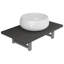 Pallara 600 mm Single Vanity with Vessel Ceramic Basin-436629205-436629206