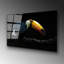 Superbe peinture murale en verre trempé 27,6 po x 39,4 po | 100% verre trempé, épaisseur: 0,16 pouce | Décoration élégante pour le salon ou le bureau, durable et facile à nettoyer, idée de cadeau parfaite