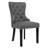 PU Leather Dining Chairs with Pull Ring-443848405