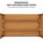 55 Inches Rectangular Solid Wood Dining Table-1709636285